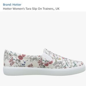 NWOT. Hotter 9.5 Tara Slip-On Trainers.  UK.